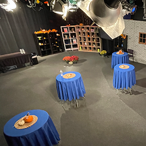 TST Studio set for an event