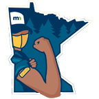 Roll up your sleeves Minnesota Logo